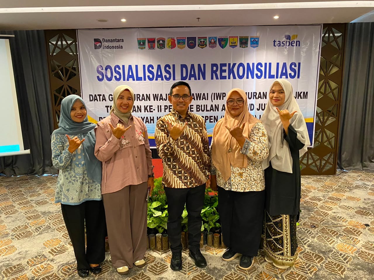 BPKD Kabupaten Padang Pariaman Ikuti Rekonsiliasi Data IWP, JKK, dan JKM Triwulan II Tahun 2026 Bersama PT TASPEN