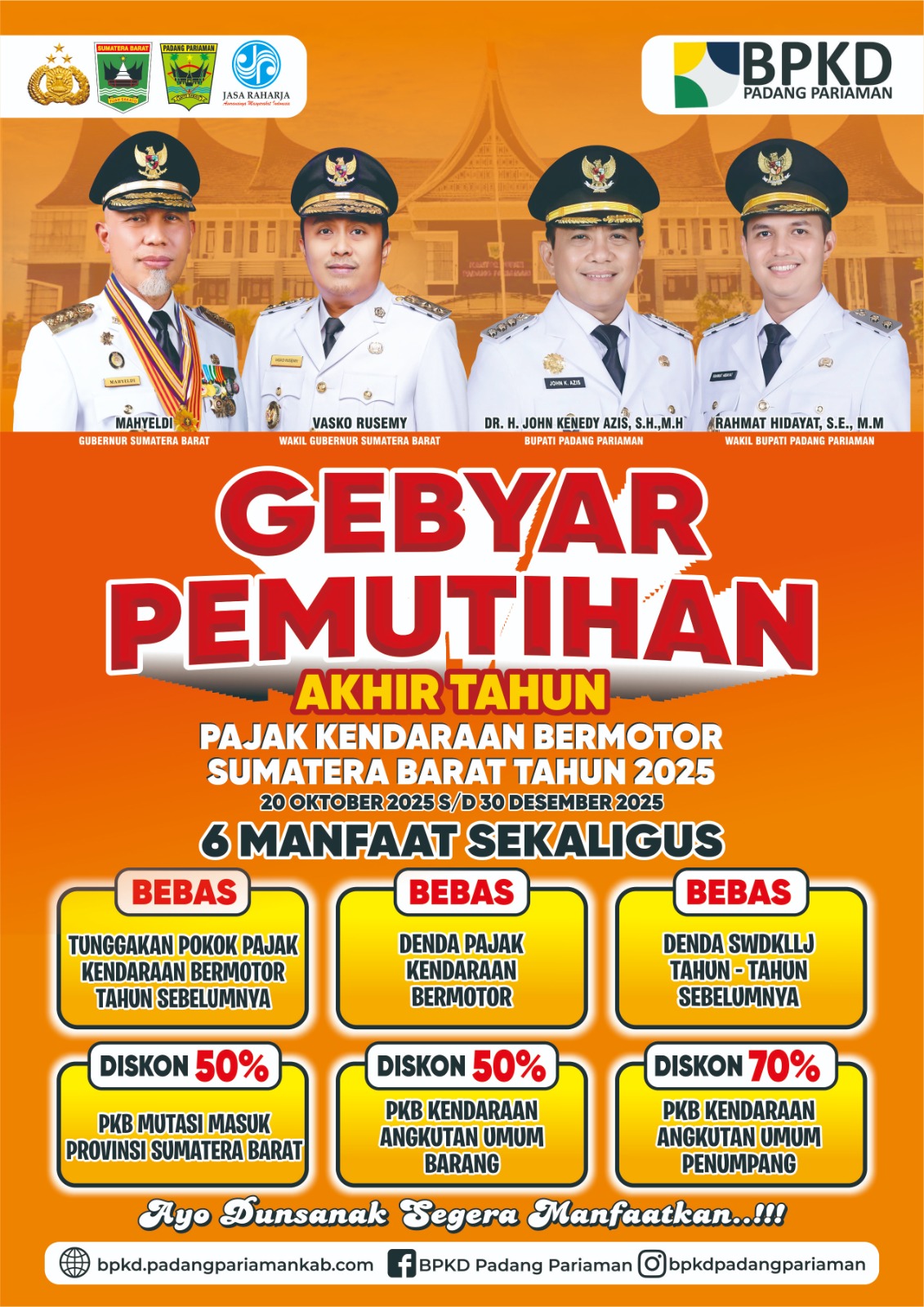 pemutihan pajak kendaraan bermotor