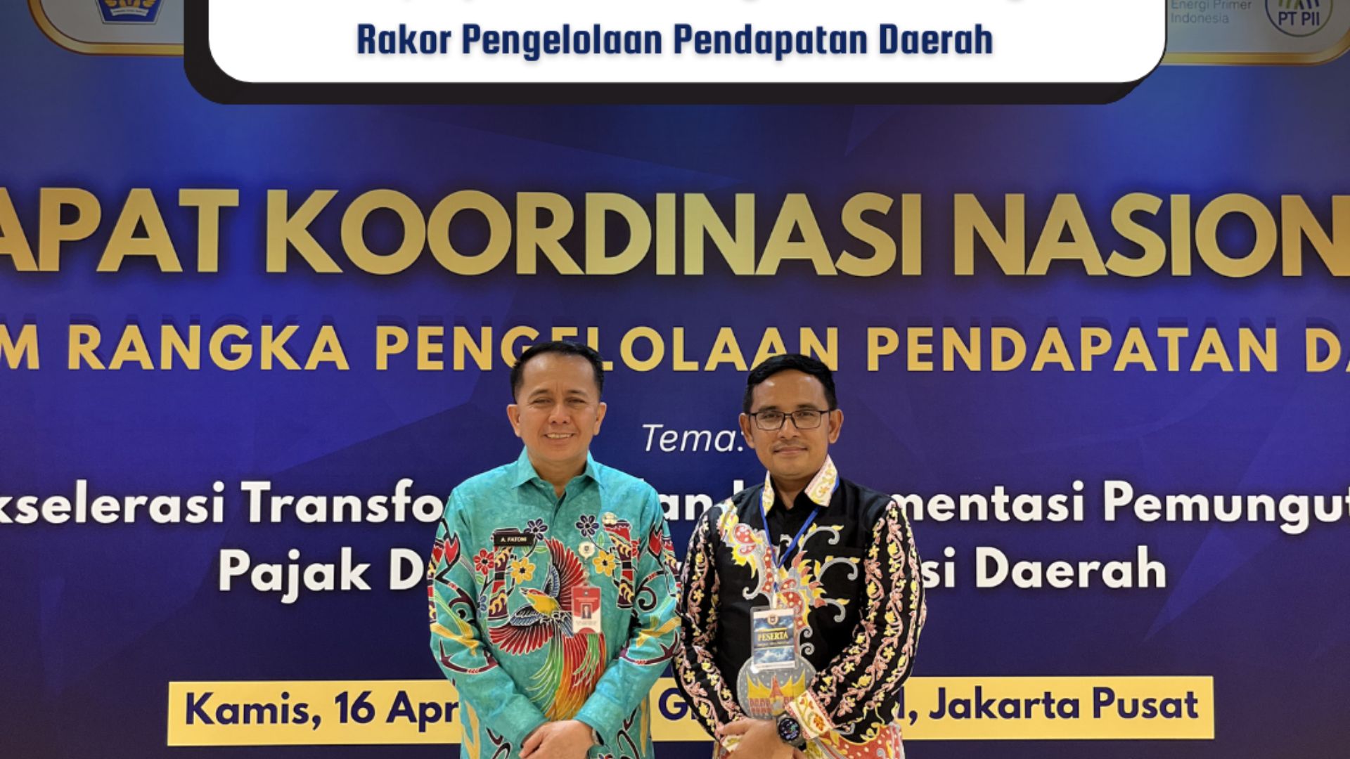 Rapat Koordinasi Nasional Pengelolaan Pendapatan Daerah Tahun 2026