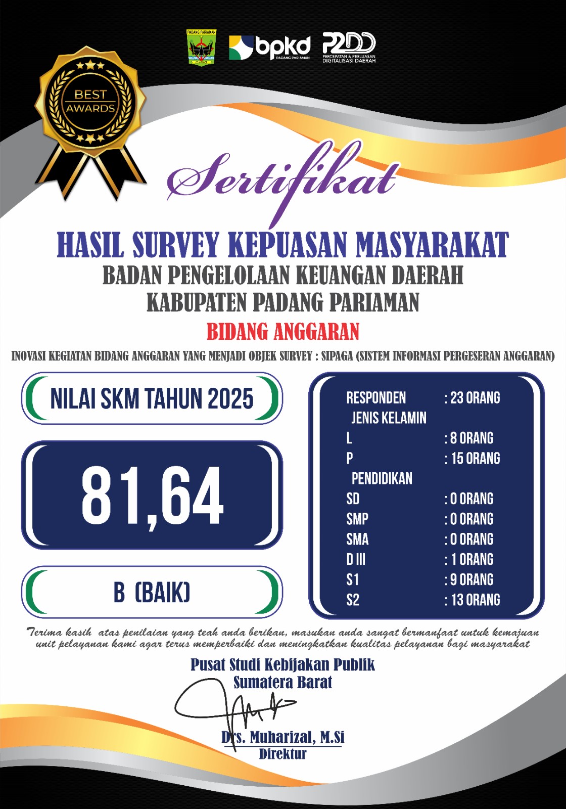 SKM BIDANG ANGGARAN